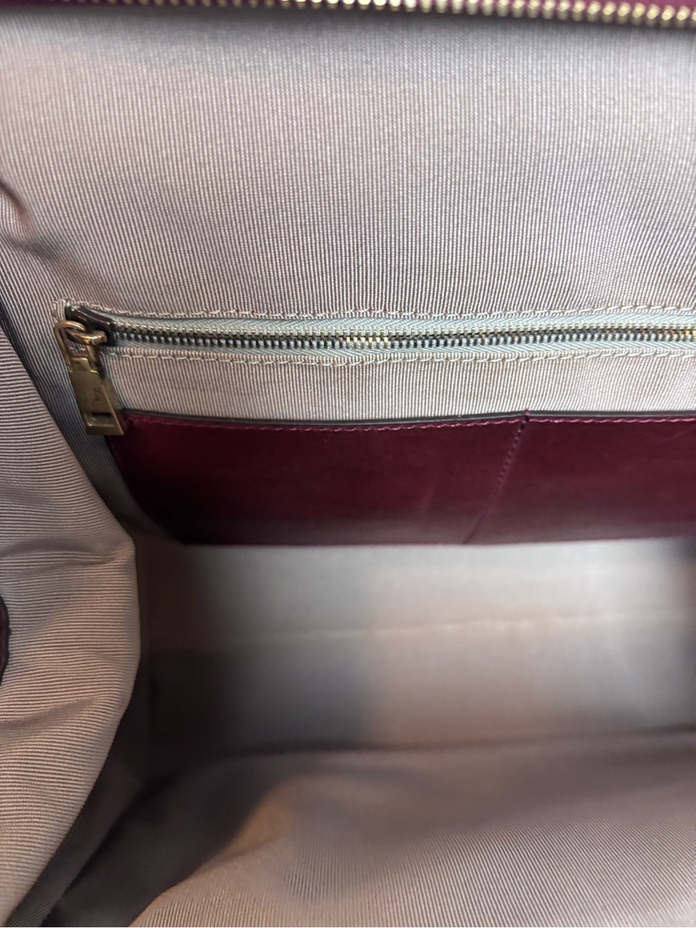 Jason Wu Daphne Smooth Burgundy Leather Luxury Shoulder Bag - Picture 9 of 16